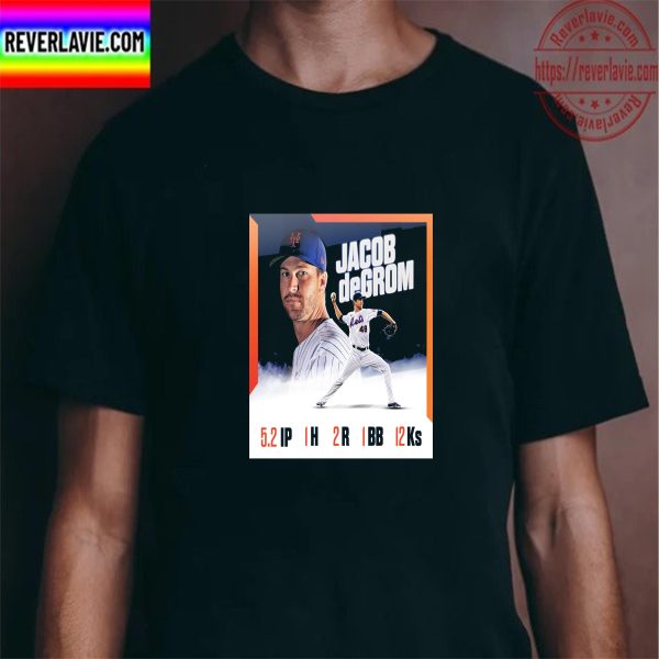MLB New York Mets Jacob DeGrom The King of Queens Unisex T-Shirt