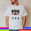NHL 23 Cover Athletes Trevor Zegras vs Sarah Nurse Unisex T-Shirt