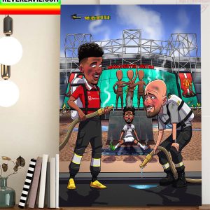 Manchester United Wins Liverpool At Old Trafford Home Decor Poster Canvas