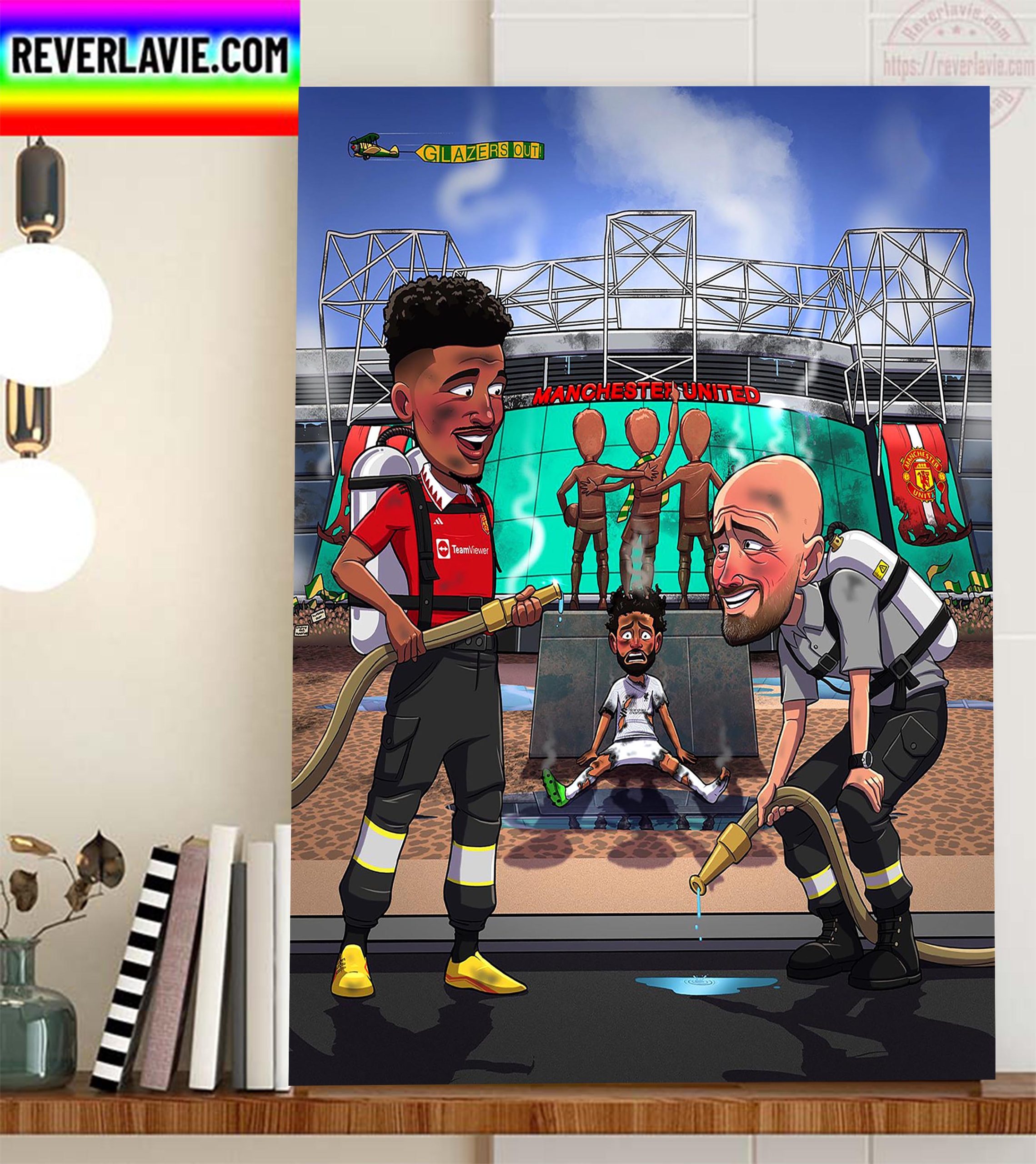 Manchester United Wins Liverpool At Old Trafford Home Decor Poster Canvas Manchester United Wins Liverpool At Old Trafford Home Decor Poster Canvas