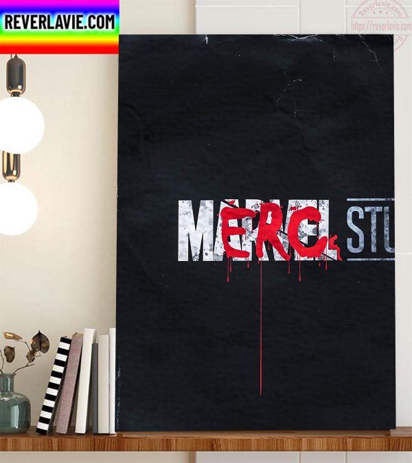 Marvel Studios Funny Merc Home Decor Poster Canvas