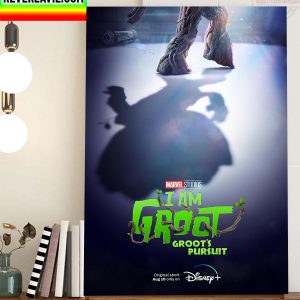 Marvel Studios I Am Groot Groot’s Pursuit Home Decor Poster Canvas