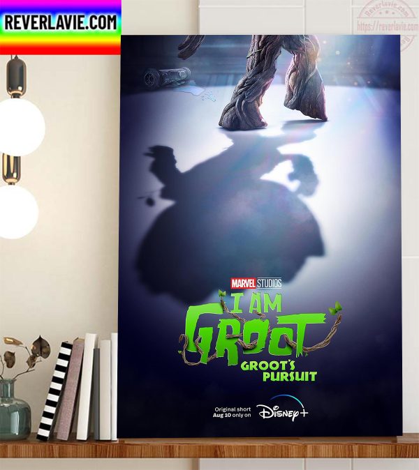 Marvel Studios I Am Groot Groot’s Pursuit Home Decor Poster Canvas