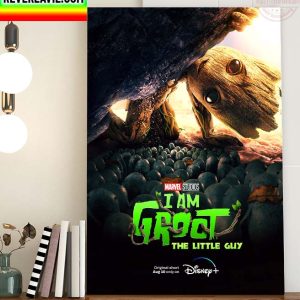 Marvel Studios I Am Groot The Little Guy Home Decor Poster Canvas