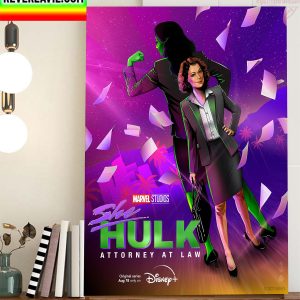 Marvel Studios She Hulk Jen Walters Attorney at Law Home Decor Poster Canvas