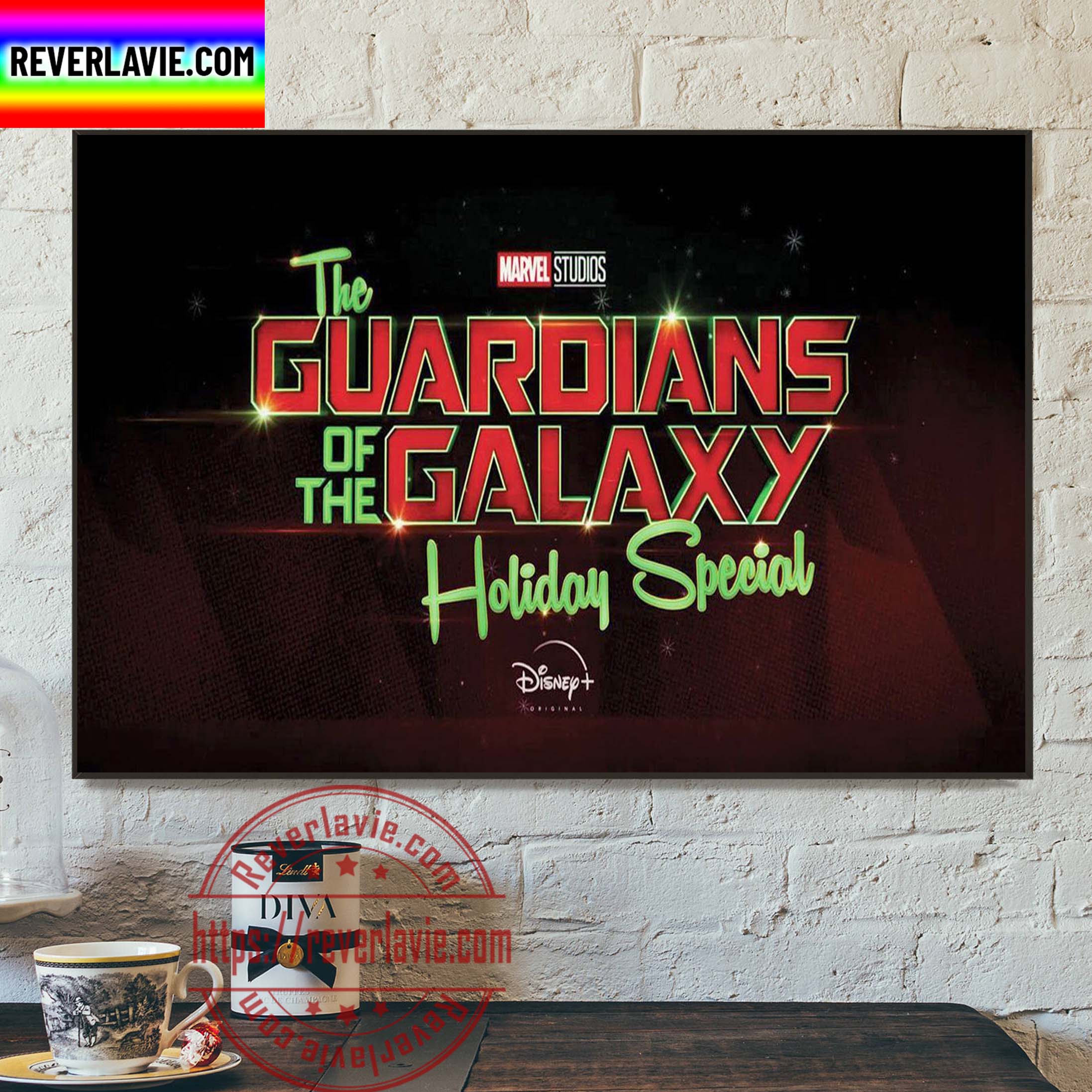 Marvel Studios The Guardians of the Galaxy Holiday Special Logo Home Decor Poster Canvas Marvel Studios The Guardians of the Galaxy Holiday Special Logo Home Decor Poster Canvas