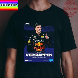 Max Verstappen F1 Driver Of The Day Hungarian GP Unisex T-Shirt