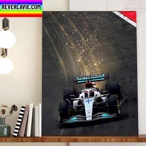 Mercedes AMG PETRONAS F1 Team A Production Model Home Decor Poster Canvas