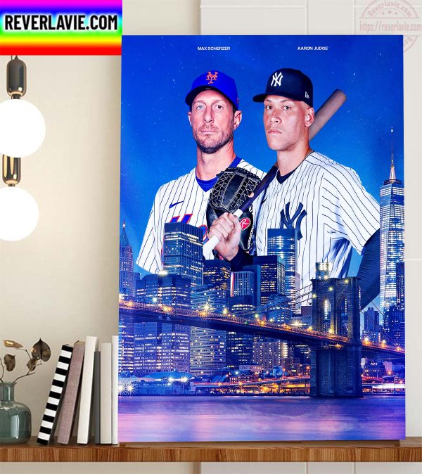 Mets vs Yankees In MLB The Battle Of New York Home Decor Poster Canvas