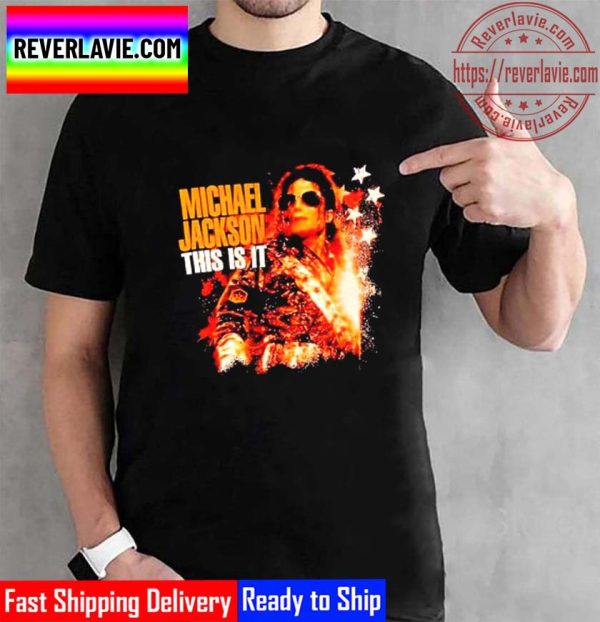 Michael Jackson Blood This Is It Tour 2009 Unisex T-Shirt