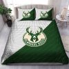 Marc Gasol Toronto Raptor In Blue And Red Background Bedding Set