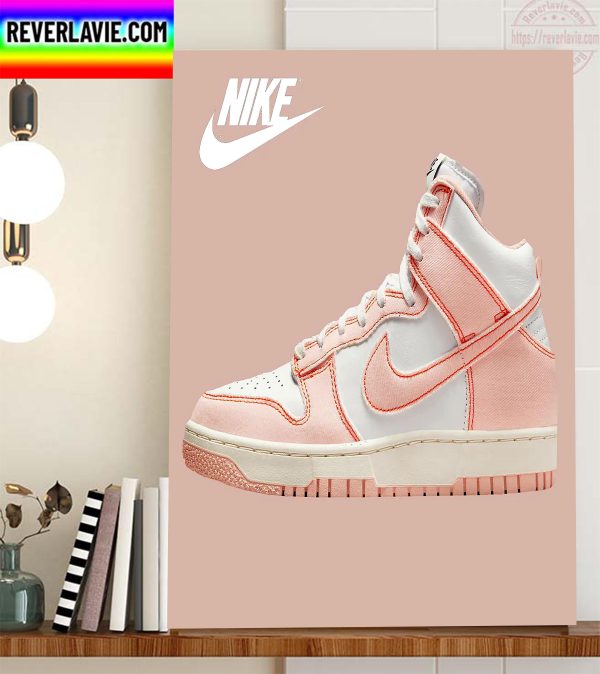 Nike Dunk High 1985 Arctic Orange Home Decor Poster Canvas