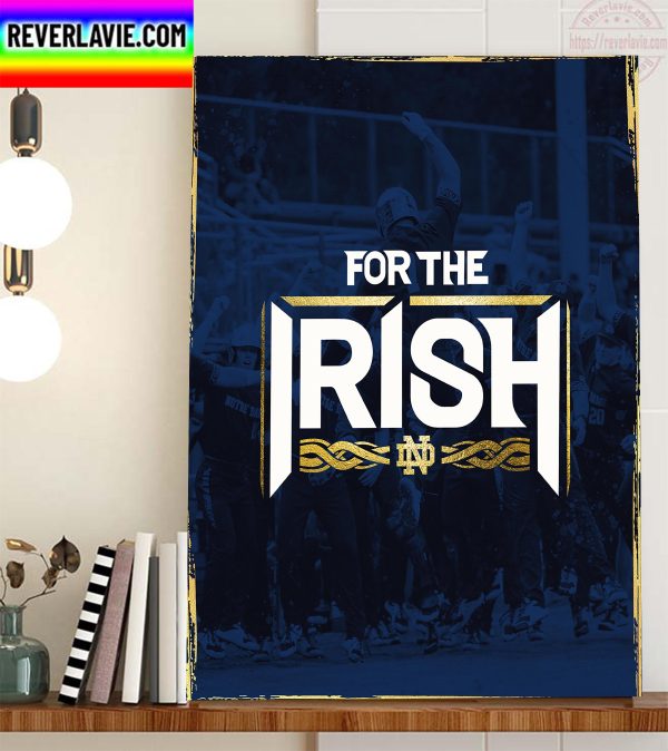 Notre Dame Baseball For The Irish Home Decor Poster Canvas