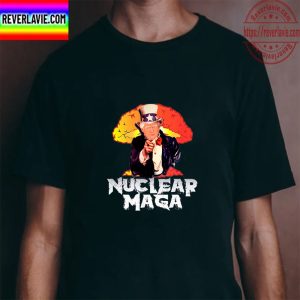 Nuclear Maga Fire Mushroom x Donald Trump Unisex T-Shirt
