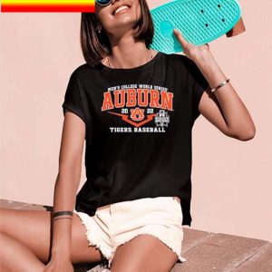 Official Auburn Tigers Baseball 2022 Men’s College World Series T-shirt