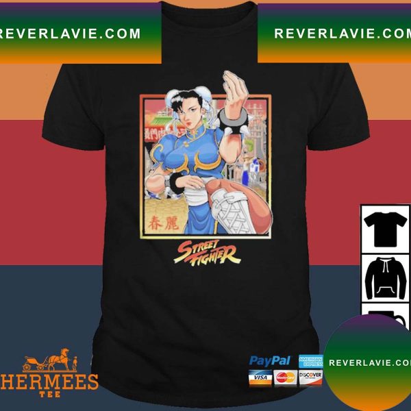 Official Chun Li Street Fighter Character T-Shirt