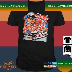 Official Dale Earnhardt Intimidator Racing Car Vintage T-Shirt