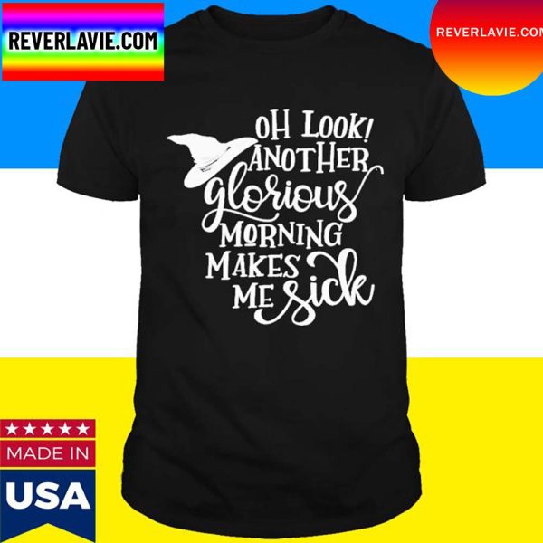 Official Halloween Oh Look Another Glorious Morning Hocus Pocus Hat T-Shirt