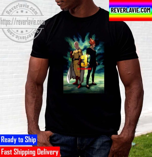 One Punch Man Season 3 Official Poster Unisex T-Shirt