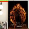Queen Rhaenyra Targaryen and Syrax House of The Dragon Home Decor Poster Canvas