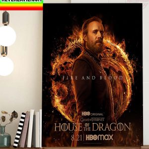 Otto Hightower House Of The Dragon Home Decor Poster Canvas