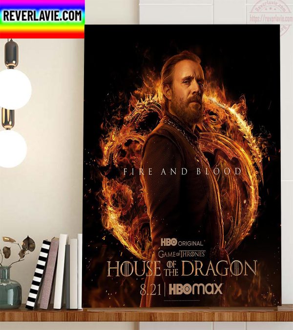 Otto Hightower House Of The Dragon Home Decor Poster Canvas