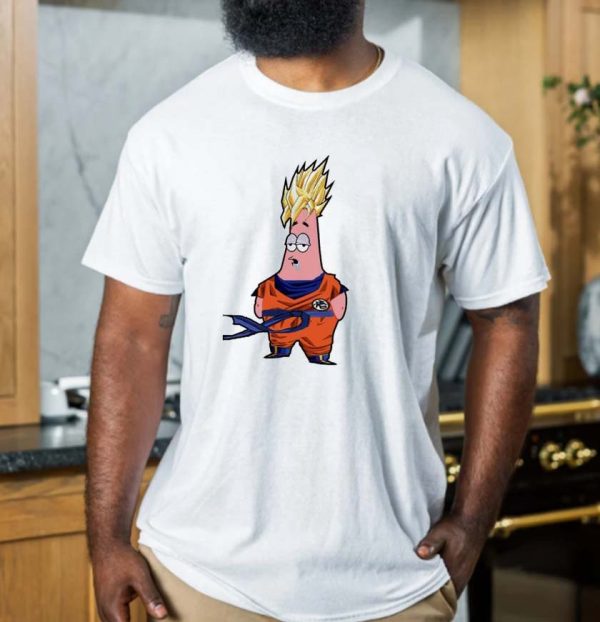 Patrick ball z spongebob goku dragon ball z funny t-shirt