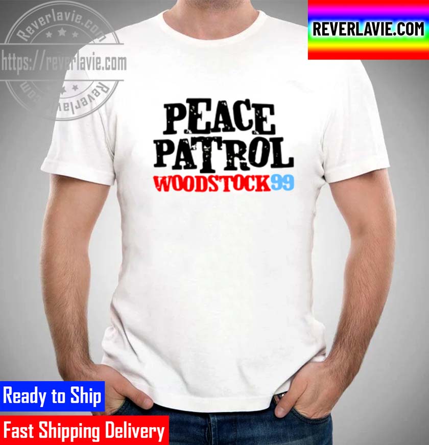 Peace Patrol Woodstock 99 Unisex T-Shirt Peace Patrol Woodstock 99 Unisex T-Shirt