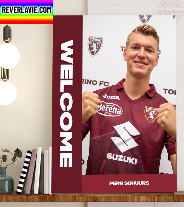 Perr Schuurs Join Serie A Side Torino FC Home Decor Poster Canvas