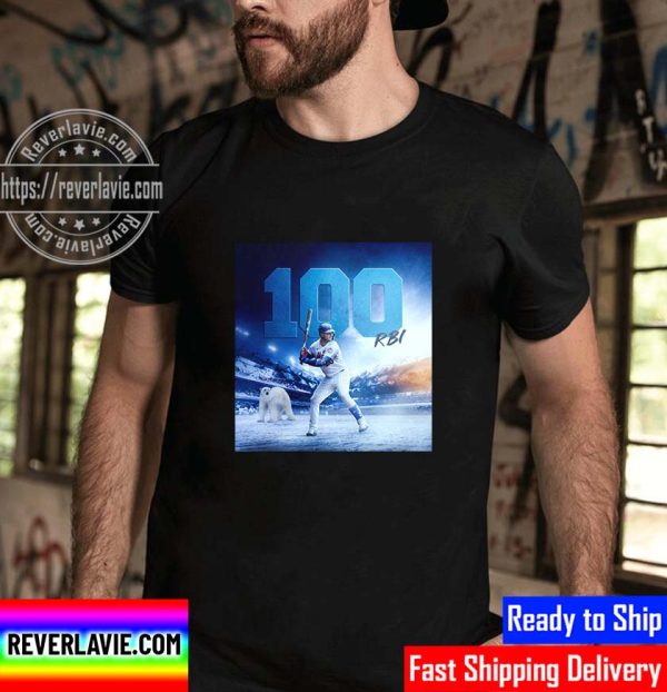 Pete Alonso 100 RBI In New York Mets Unisex T-Shirt