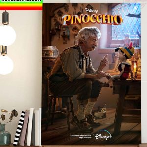 Pinocchio Disney New Poster Movie Home Decor Poster Canvas