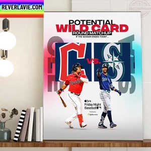 Potential Wild Card Round Matchup Home Decor Poster Canvas