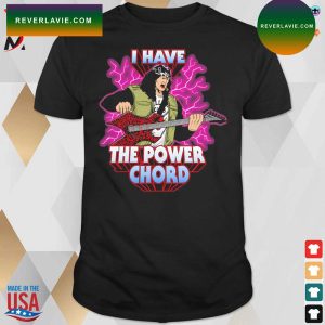 Power chord I have the power chord Eddie Munson t-shirt