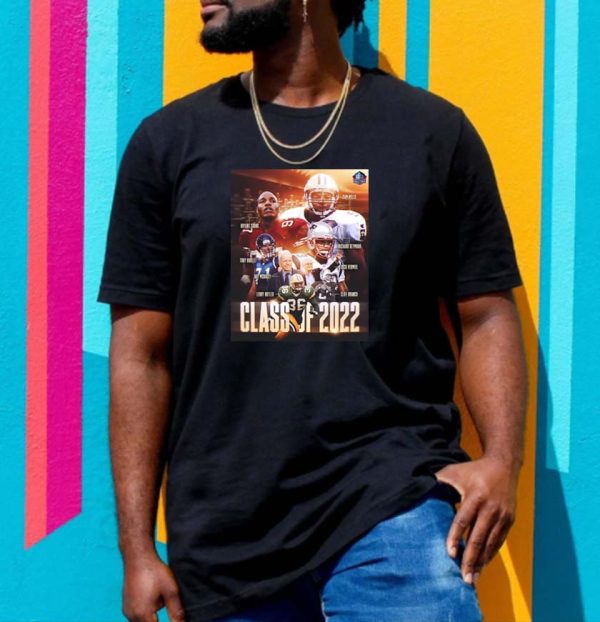 Pro Football Hall of Fame Class of 2022 Eight Members T-shirt