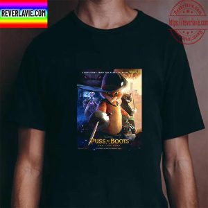 Puss In Boots The Last Wish Official Poster Movie Unisex T-Shirt
