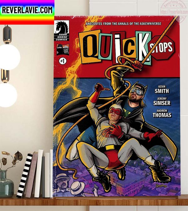 Quick Stops Cover Artist For Dark Horse Comics Home Decor Poster Canvas