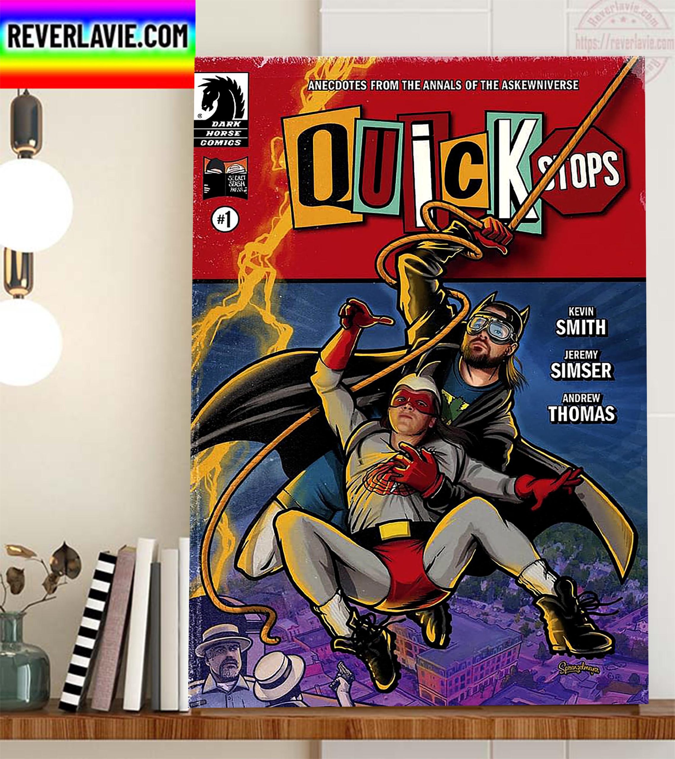 Quick Stops Cover Artist For Dark Horse Comics Home Decor Poster Canvas Quick Stops Cover Artist For Dark Horse Comics Home Decor Poster Canvas