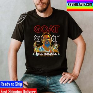 RIP Bill Russell 1934 – 2022 GOAT Of NBA Tribute V2 Classic T-Shirt