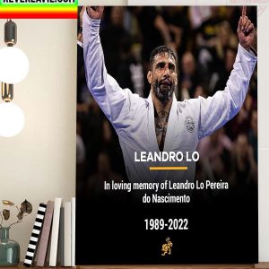 RIP Leandro Lo Thank You For The Memories Home Decor Poster Canvas