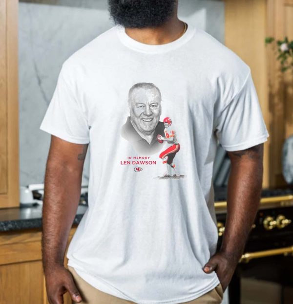 RIP Legend In Memory Len Dawson Kansas City T-shirt
