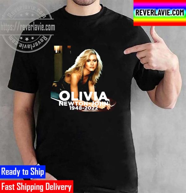 RIP Olivia Newton John 1948 2022 Thank You For The Memories Unisex T-Shirt