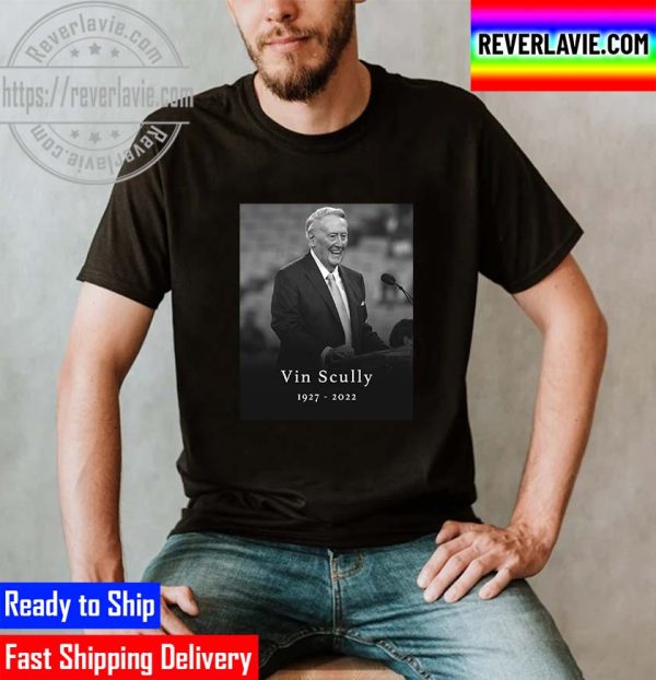 RIP Vin Scully 1927 2022 Thank You For The Memories Unisex T-Shirt