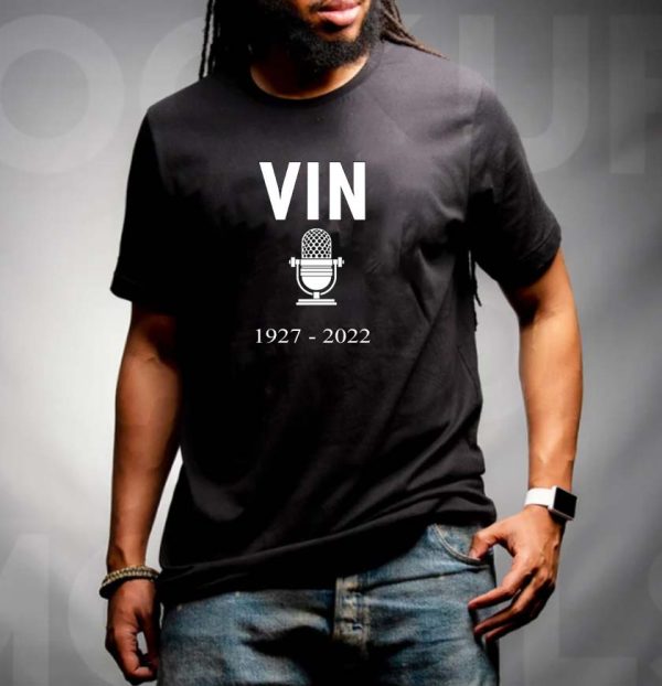 RIP Vin Scully Legendary Dodgers Broadcaster Unisex T-shirt