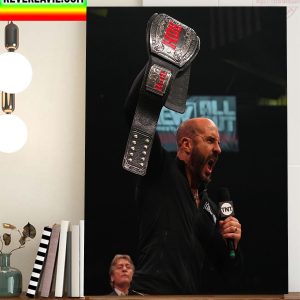 ROH World Champion Is Back On AEW Rampage Home Decor Poster Canvas