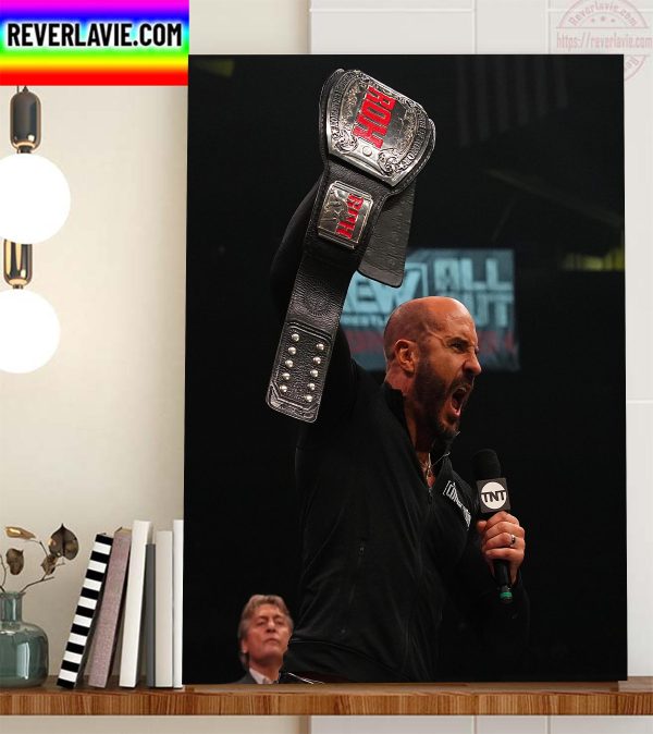 ROH World Champion Is Back On AEW Rampage Home Decor Poster Canvas