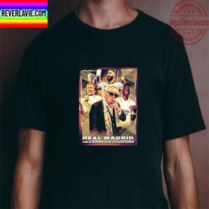 Real Madrid are UEFA Super Cup Champions Unisex T-Shirt