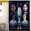 Real Madrid vs Eintracht Frankfurt In UEFA Super Cup Helsinki 2022 Home Decor Poster Canvas