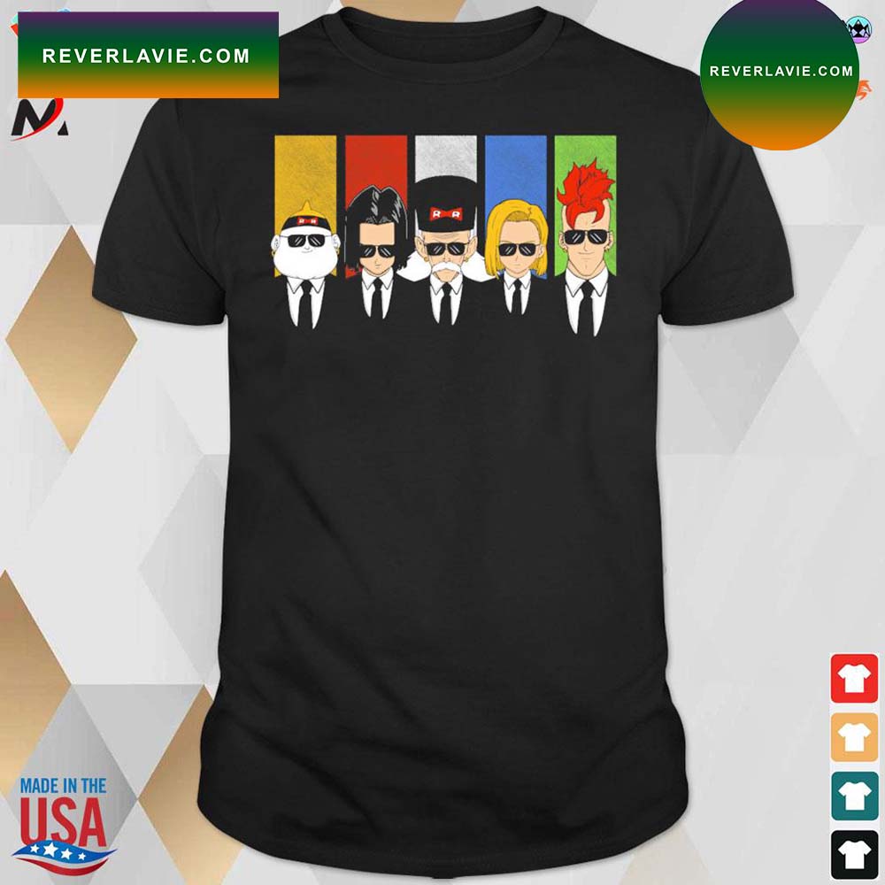 Reservoir androids Dragon Ball Z t-shirt Reservoir androids Dragon Ball Z t-shirt