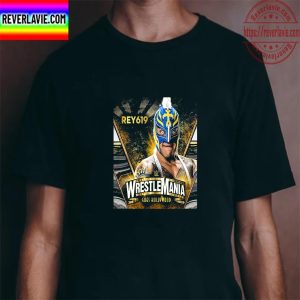 Rey Mysterio In WWE WrestleMania Goes Hollywood Unisex T-Shirt