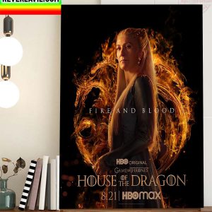 Rhaenys Targaryen House Of The Dragon Home Decor Poster Canvas